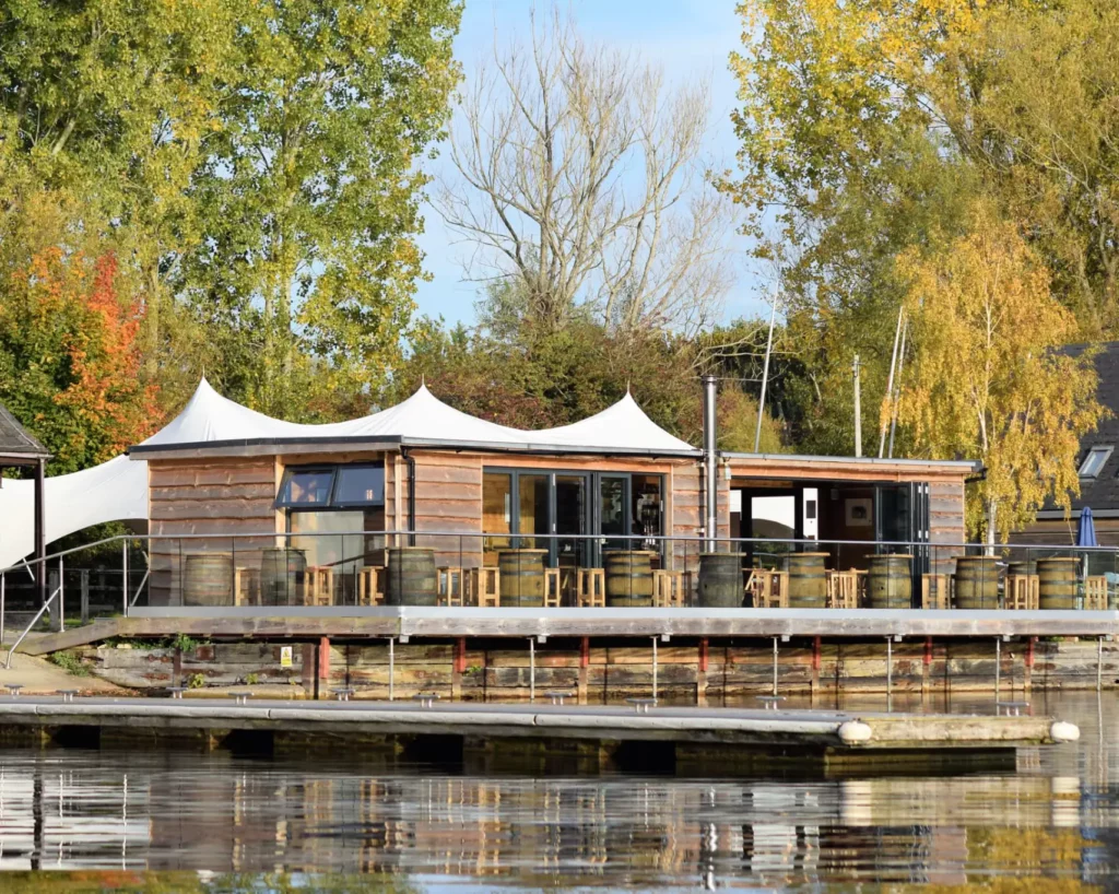 Lodge View From The Water