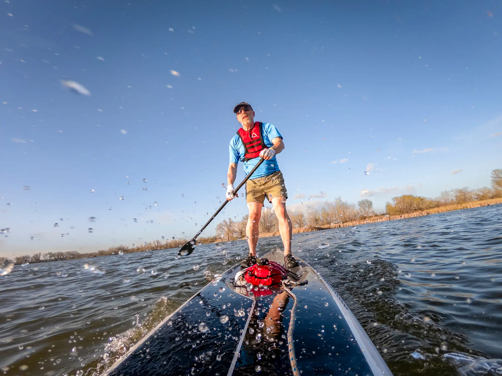 Sup paddle boarding